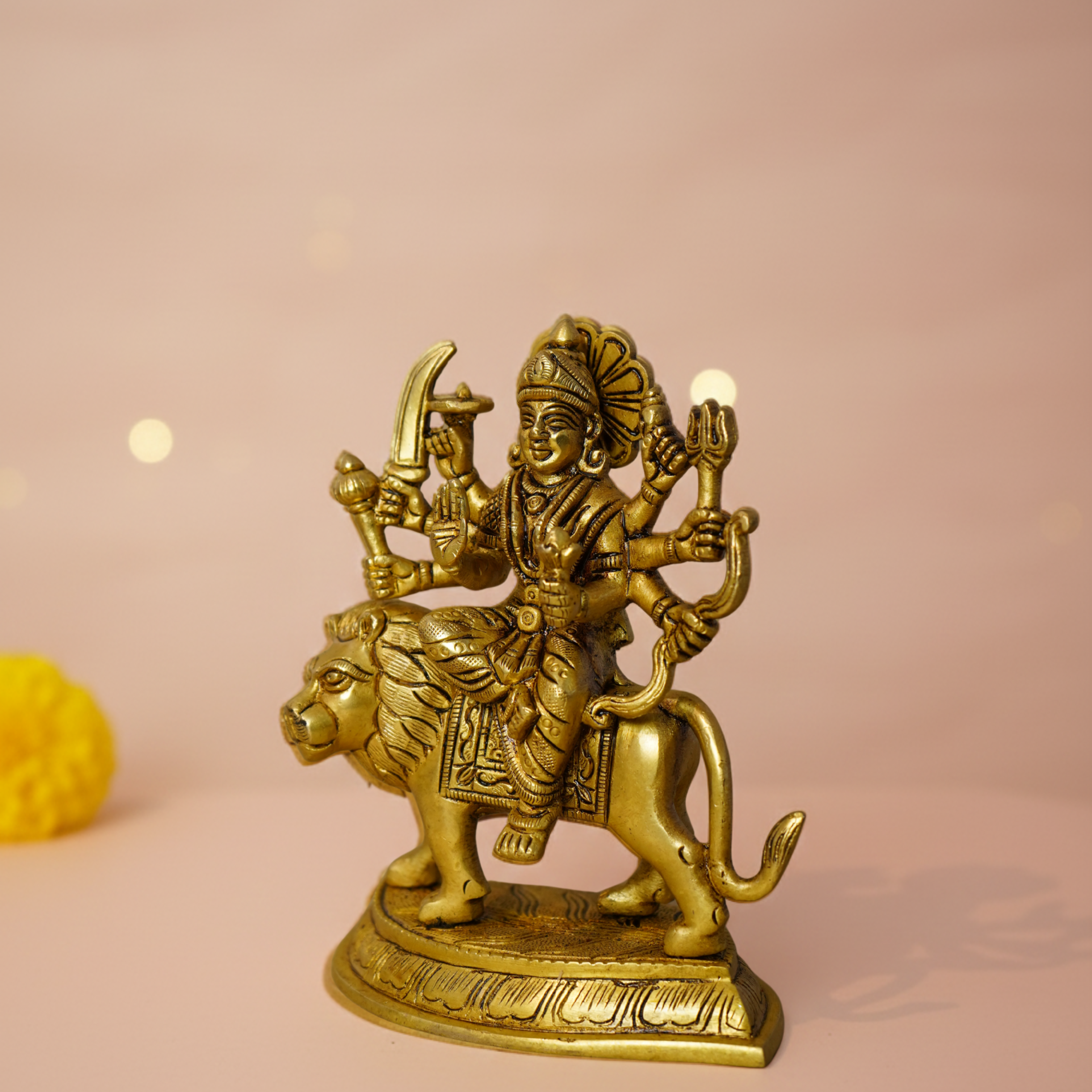 Durga Maa (Brass) - Image 3
