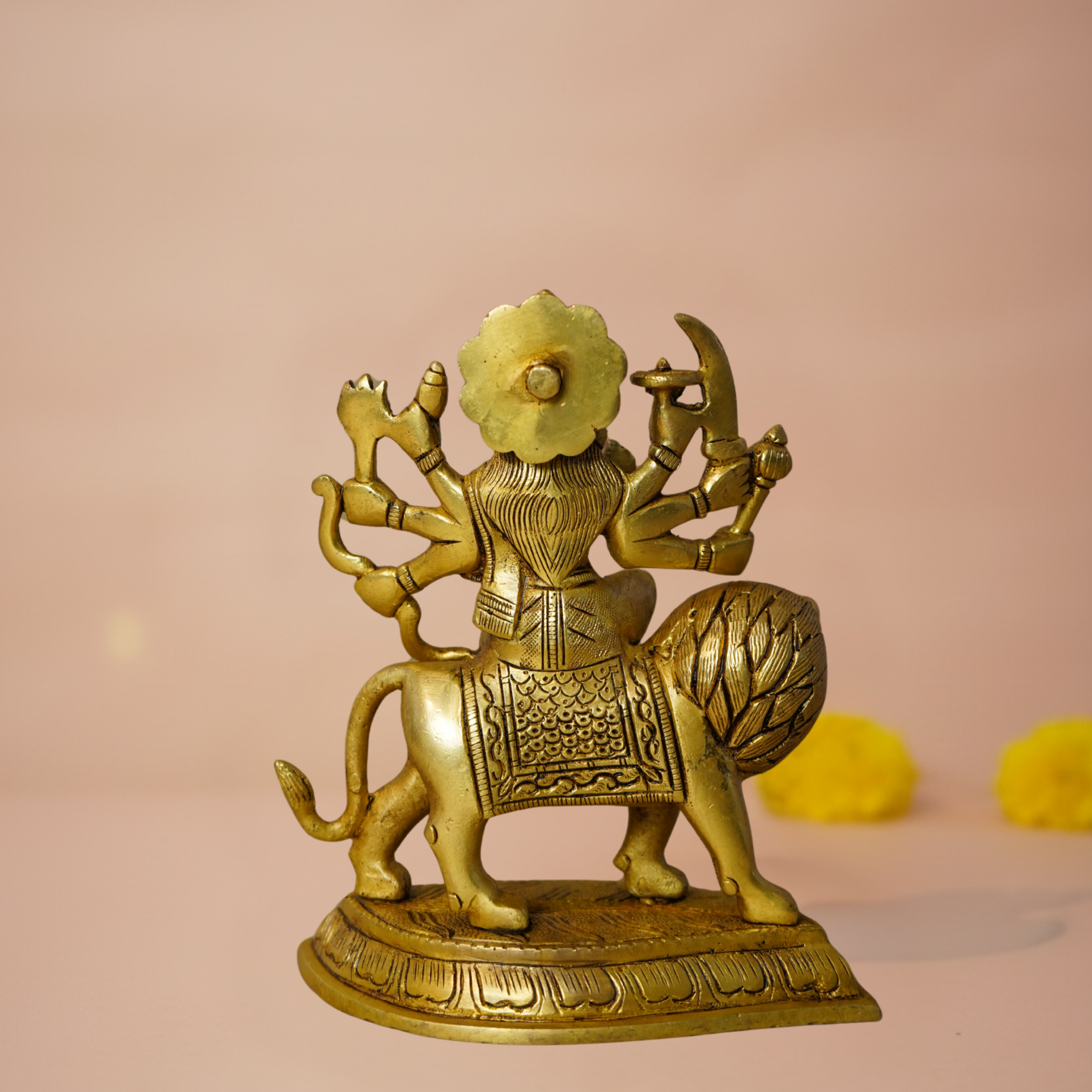 Durga Maa (Brass) - Image 4